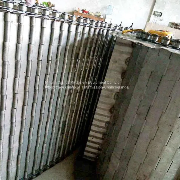 Baffle Type Stainless Steel Conveying Chain Plate photo-4