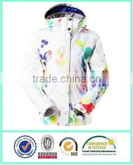 New Design Women Snowboard Jacket Multi-functional Ski Snow Wear for Lady Ski Jacket photo-2