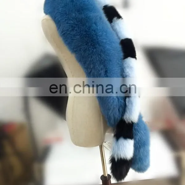 Fashion Top Quality Women Winter New Style Cheap Ladies Fox Fur Warm Scarf photo-4