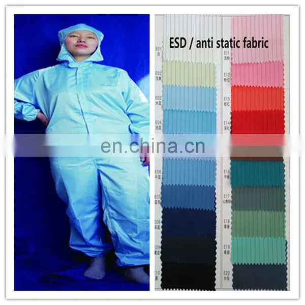 Clean Room Esd Fabric Clothes Antistatic Cleaning Garment Workwear photo-4