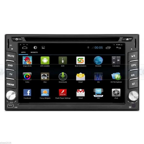 1024*600 Multimedia Android Double Din Radio 32G For WITSON