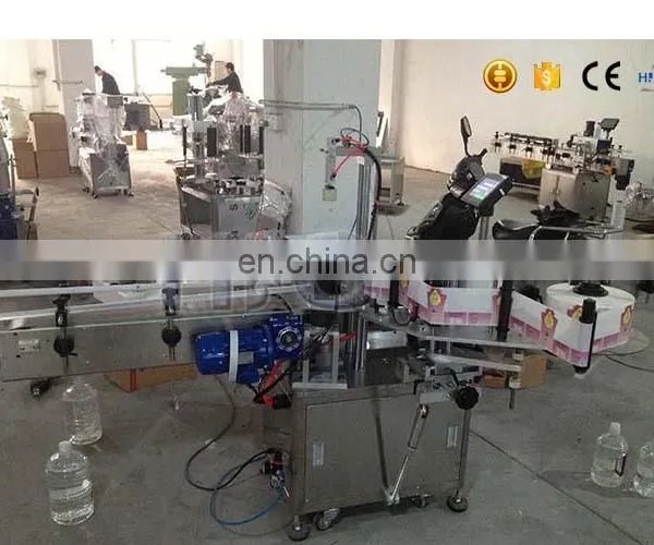 SUS304 Stainless Steel Automatic Round Bottle Fixed-position Sticker Labeling Machine With Date Printer photo-5