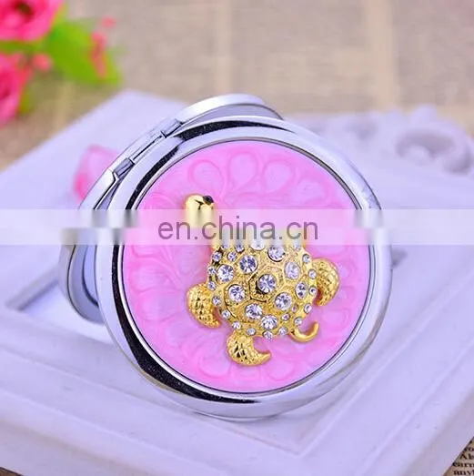 Owl Compact Mirror China Supplier Makeup Mirror High-end Pocket Mirror photo-2