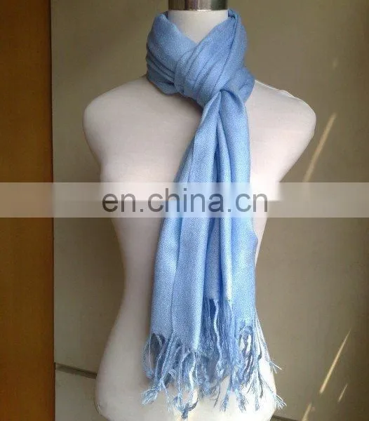 Plain Pashmina Shawl Cashmere Distributor photo-6