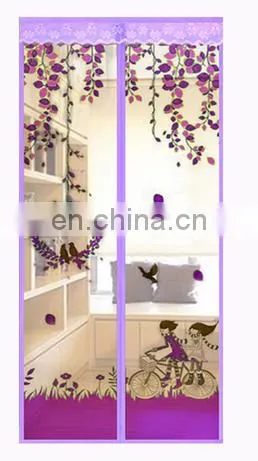 Newest Upgrade Encryption 4 Colors Magnetic Moustiquaire Porte for Decoration photo-4