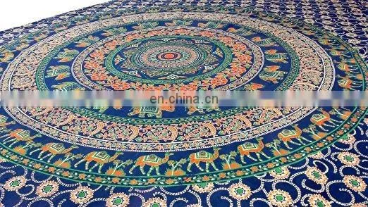 Beautiful Design Hippie Indian Handmade Printed Wall Hanging Tapestries