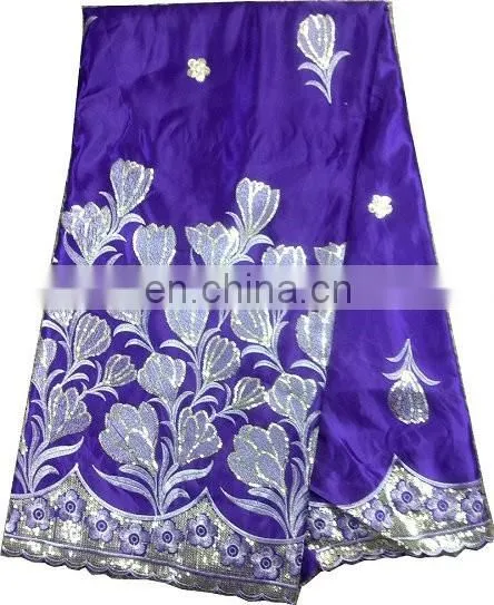 Hot Sell Fashion Silk Lace Geoger Lace for Evening Dress(PG14016) photo-4