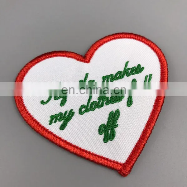 Embroidery Clothing Brand Name Logo Patch photo-6