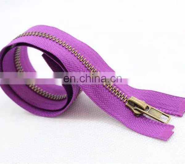 6 Colors Available,Close-open Metal Zippers With Pearl Slider, Multi-color #5 Zippers For DIY Sewing photo-5