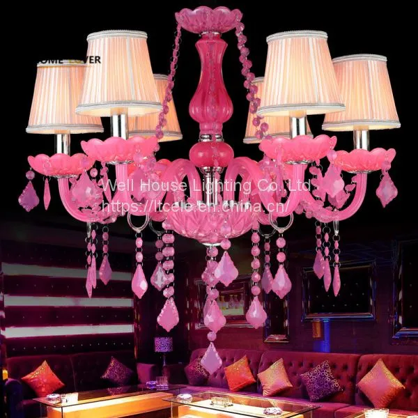 Modern Crystal Chandeliers Home Lighting Lustres de Cristal Decoration Luxury Candle Chandelier Pendants Living Room