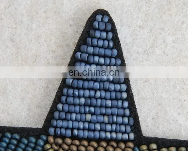 New Developing Star Beaded Patch Handmade Applique photo-6