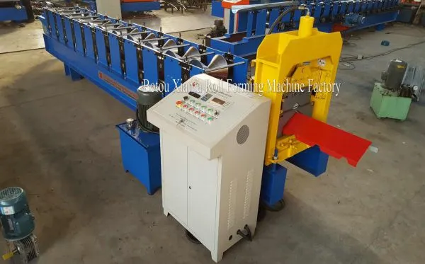 Steel Ridge Cap Roll Forming Machine