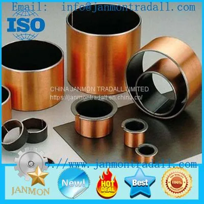 SF-1 Bush,SF-1 Bushing,Flanged Bush,DU/DX Bushings,DU Oilless Bushings,DU/DX Teflon Bronze Harden Steel Bushings,Sleeve Du Bushings For Auto Parts ,Carbon Steel+Bronze Powder+PTFE Teflon+Polymer Bush,Self-lubricated PAP PAF P10 P20 SF1 SF-1 DU Sleeve Bush photo-3