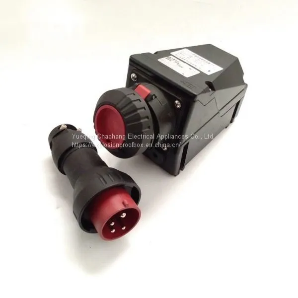 Explosion-proof and Anticorrosive Connector Explosion-proof and Anticorrosive Socket Plug Five-core Connector 16a 32a photo-5