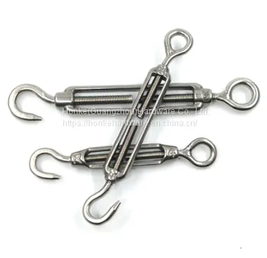 Highly Polished SS316/304 Drop Forged Galvanized Hook Eye Heavy Duty Turnbuckle photo-4
