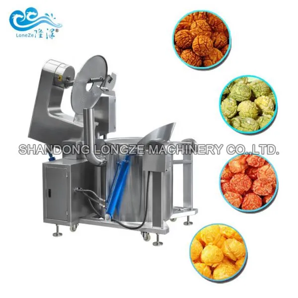 Commercial Industrial Curry Flavored Popcorn Machine Manufacturer/ Large Capacity