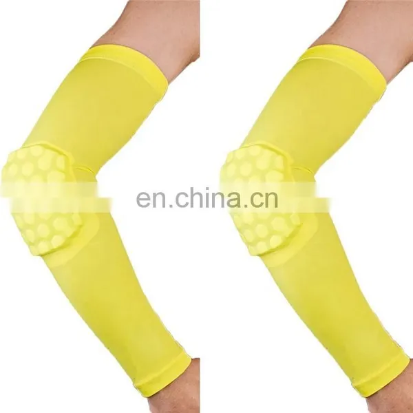 Shield Shape Crash Proof Elbow Pads Arm Sleeve Compression photo-5
