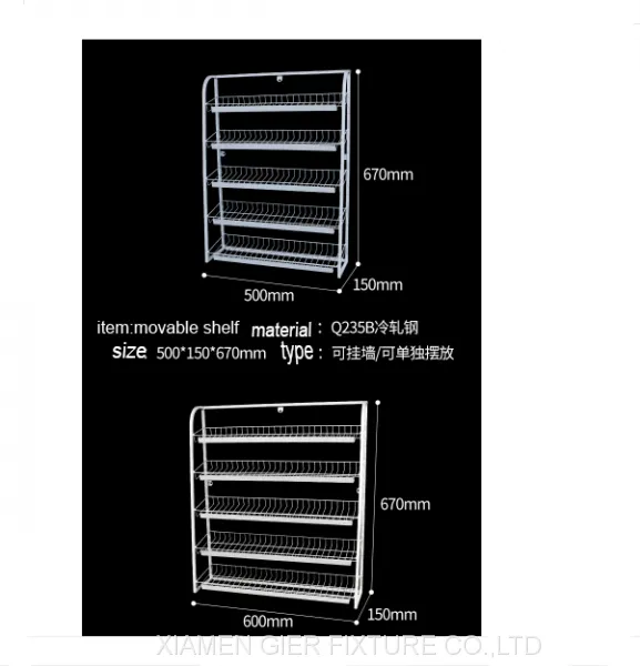 Wire Display Rack Grocery Store Checkout Counter Convenience Store Checkout With Chewing Gum Stand photo-4