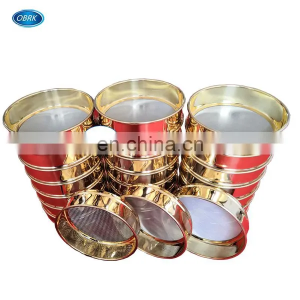 Diameter 200mm 300mm Stainless Steel Test Sieves With Lid and Pan for Soil Sand photo-5