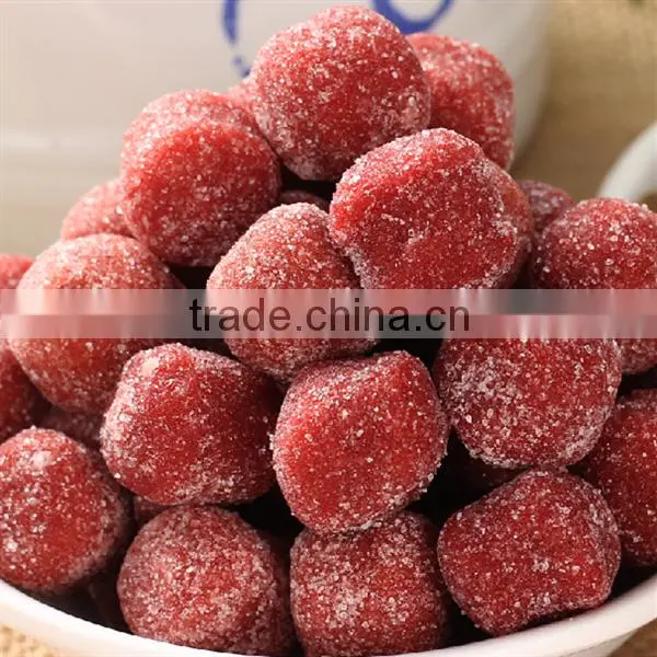 Hawthorn Extract Piece Sugar Coated Jelly Sour Candy photo-2