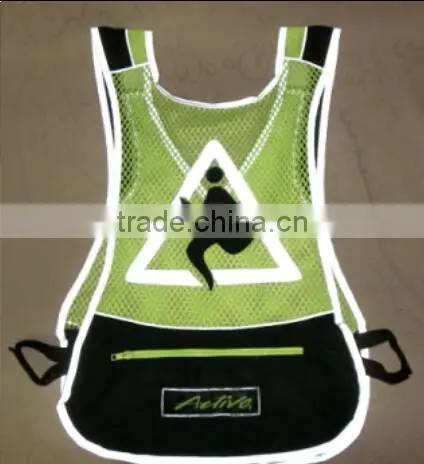 High Quality hi Vis Running Reflective Safety Vests for Promotion photo-4