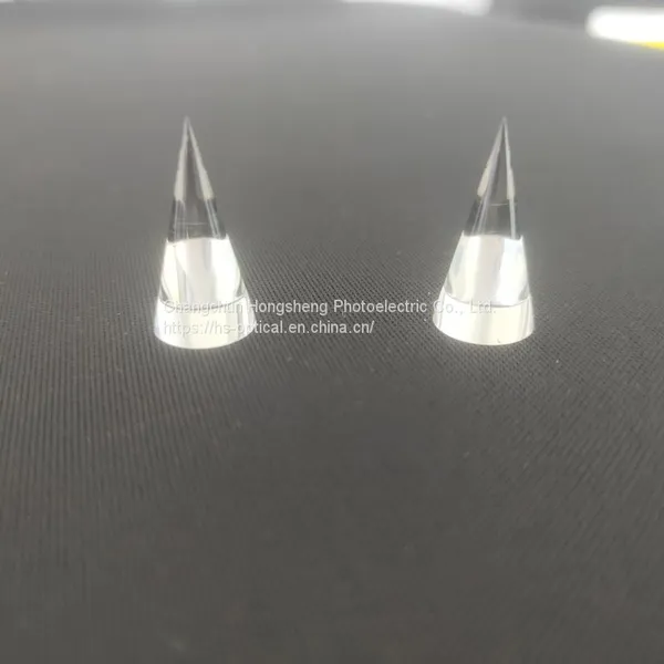 Conical Lens, Conical Mirror, Quartz Conical Mirror, Customized by Manufacturer