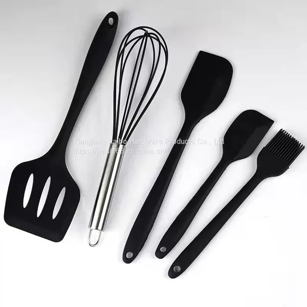 Baking Tools Integrated Household Silicone Scraper Set photo-2