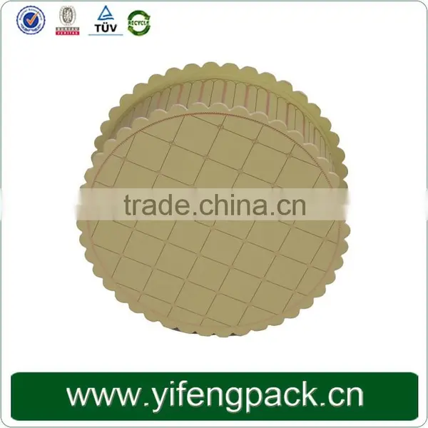2015 New Design Customized Luxury Large Round Cardboard Gift Boxes Wholesale photo-3