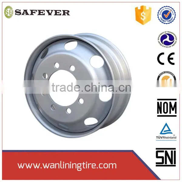 High Performance 19.5x7.5 19.5x8.25 Alloy/steel Wheel Rim for Truck photo-2