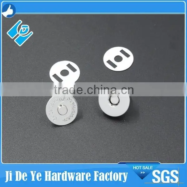 Wonderful Effects Hot Sales Brass Nickel Hand-bag Magnetic Button photo-3