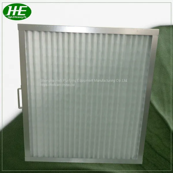 G4 Pre Panel Air Filter Primary Effective Aluminum Alloy Frame Metal Folded photo-4