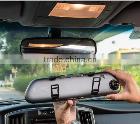 140 Degree 5.0 Inch Car Rearview Mirror Video Recorder With Car Hidden Camera photo-4