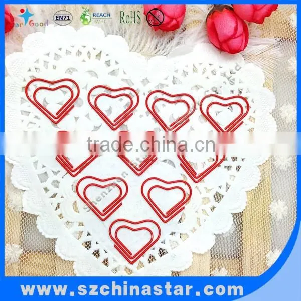 Beautiful Heart Shape PET Coated Paper Clip photo-4