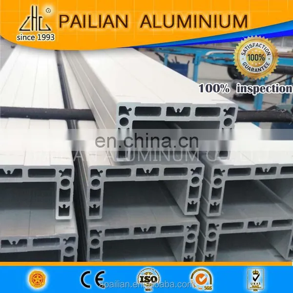 High Quality With Cheap Price Aluminium Alloy 6063 Clear 12UM Anodized Profile Hollow Aluminium Profile Section photo-3