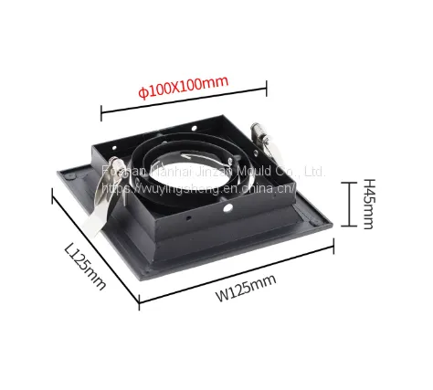 LED Lamp Holder, Aluminum Alloy Lamp Shell Bracket photo-4