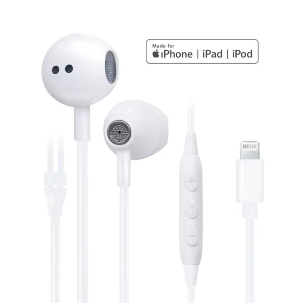 8pin Wired Earphone Mfi Press Play Lightning lt Digital Earphones Gentleman Jack Iphone One-Stop Service photo-3