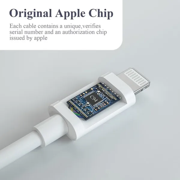 MFi Certified c to Lightning for Charger Iphone Original Cable for Apple photo-4