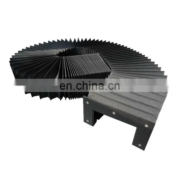High Quality Hoisting Platform Eolian CNC Machine Bellows Cover Plastic Accordion Protective Telescopic Cover photo-2