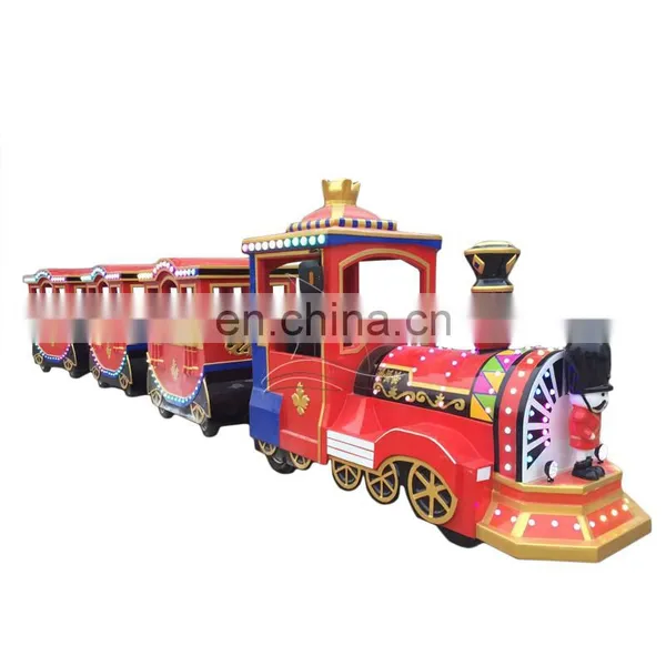 Amusement Electric Train Ride Shopping Mall Electric Trackless Train For Sale photo-4