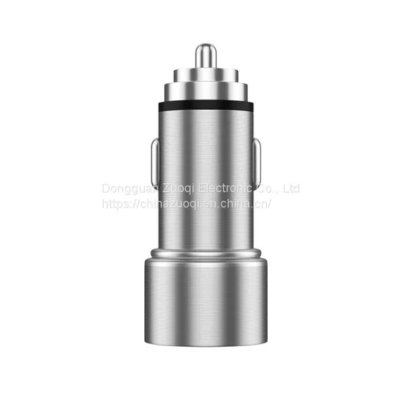 Custom LOGO QC 3.0 5V 3.5A Mini Fast Charge TYPE-C High-quality Dual USB Charger photo-3