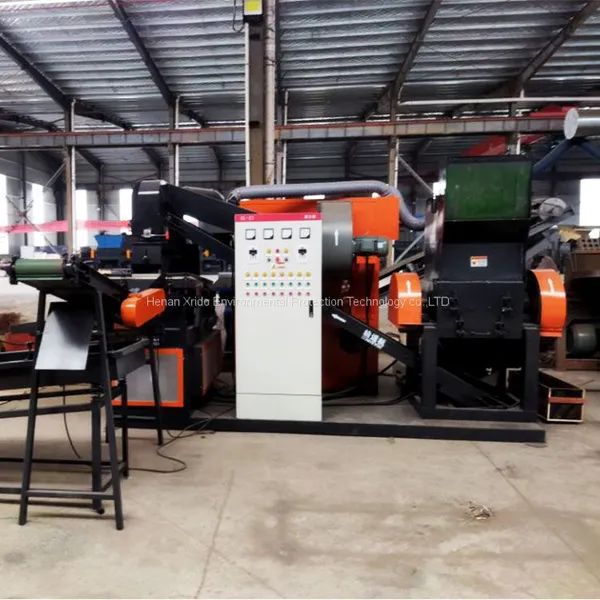 New Design Electric Copper Cable Wire Recycling Machine Copper Wire Crusher Scrap Copper Wire Grinder for Sale photo-5