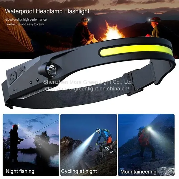 Adjustable Head Lamp 3w Rechargeable LED Running Head Lamp Camping photo-3