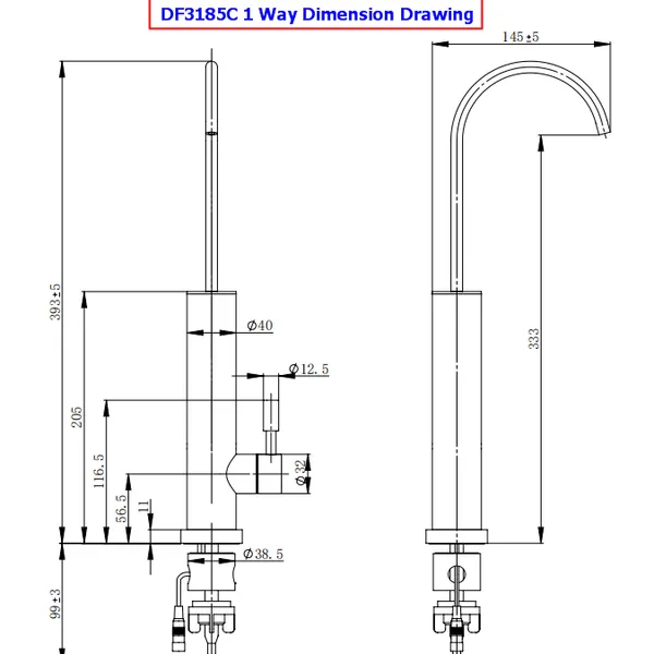 UV Water Disinfection Faucet for Household Kitchen and Restaurant Kitchen Faucets photo-3