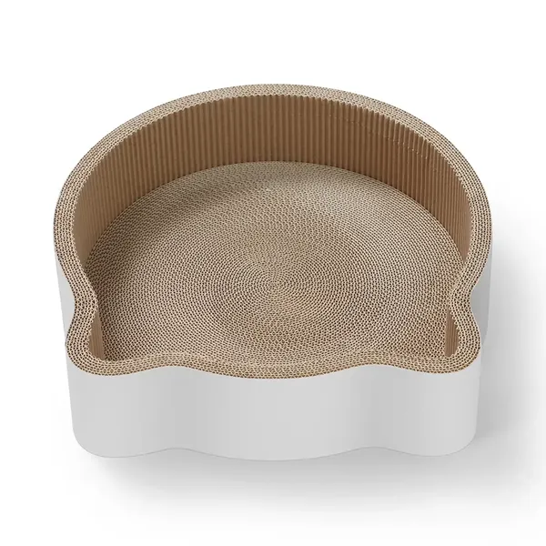 MeowLove Hot Sales Scratcher Cat Play Toy Corrugated Cardboard Cat Scratcher Cat Cardboard photo-5