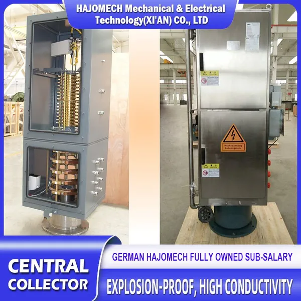 HAJOMECH Positive Pressure Explosion-proof Center Collector Slip Ring Device_Applicable to Circular Material Yard Stacker and Reclaimer