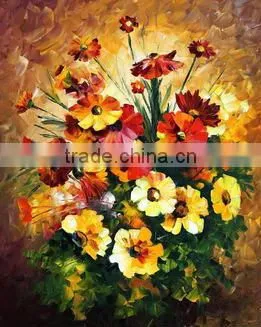 Hot Selling Still Life Flower Oil Painting on Canvas
