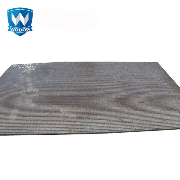 High Quality Chromium Carbide Overlay Loader Bucket Wear Plate Equipment Low Price High Impact Resistance With Long Service Life photo-5