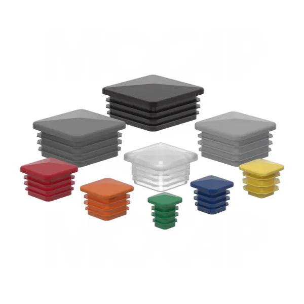 MOCAP Square Pyramid Tubing Inserts Plastic Square Plug photo-2
