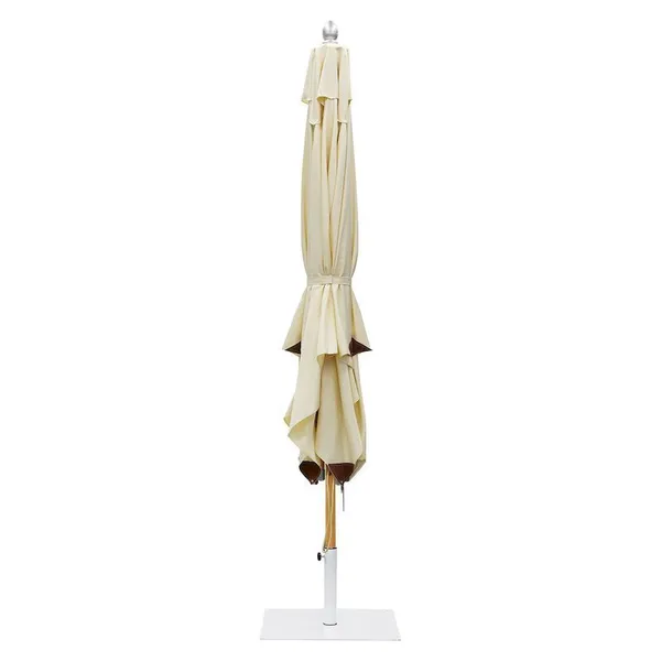 Heavy-duty Wooden Patio Umbrella, Luxury Double Pulley Cord, Garden Umbrella, Suitable for Commercial Customization. photo-5