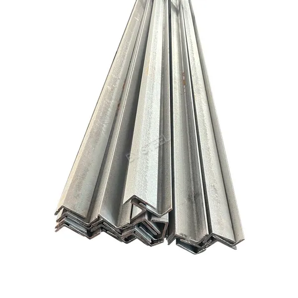 Ss400 S235jr S275jr Q355b Q235B Carbon Galvanized Gi Slotted L Shaped Equal Unequal Iron Ms Steel Angle photo-5